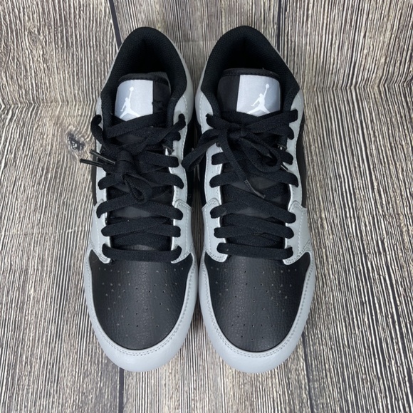 Nike Air Jordan 1 Low TD Shadow 2.0 Light Smoke Grey/Black/White Sz 9 FJ6245-002 - Picture 5 of 8